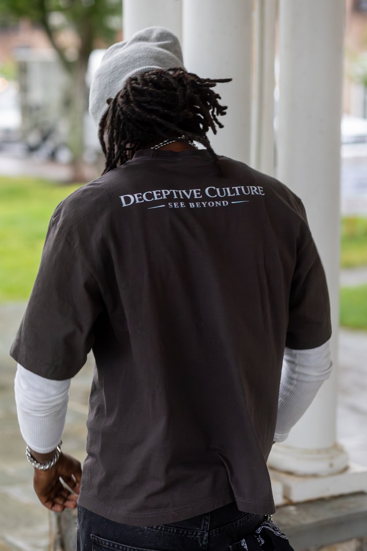 DC Essential Tee - OFF-BLACK