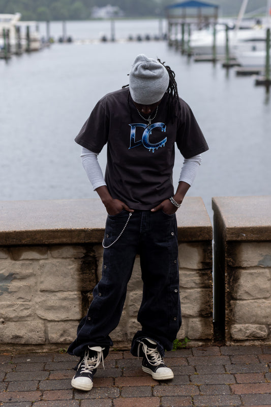 DC Essential Tee - OFF-BLACK